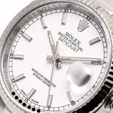 Thumbnail von Rolex Datejust 36 White Roman Dial – 116234 – like NEW – 11/2015 Full Set Lc100
