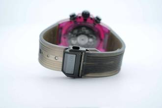 Thumbnail von Hublot Big Bang Unico 45mm Red Sapphire - With Box And Papers - With Additional Hublot Velcro Strap - 24 Months Warranty - 411.JR.4901.RT