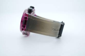 Thumbnail von Hublot Big Bang Unico 45mm Red Sapphire - With Box And Papers - With Additional Hublot Velcro Strap - 24 Months Warranty - 411.JR.4901.RT