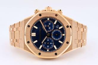 Thumbnail von Audemars Piguet Royal Oak Chronograph 38mm Chronograph In Rose Gold - Blue Dial - 26715OR.OO.1356OR.01 2025