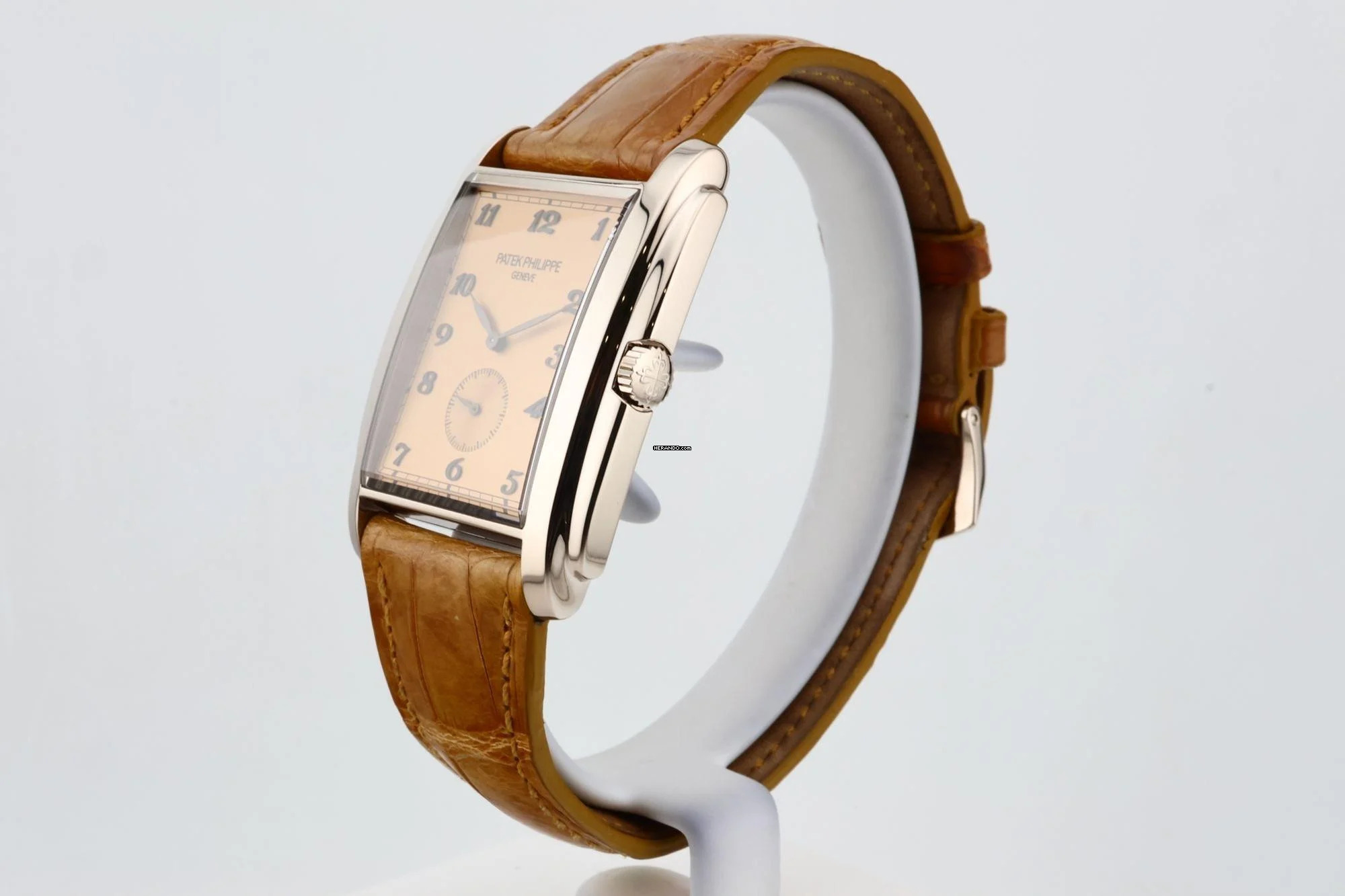 Patek Philippe Gondolo White Gold With Salmon Dial - With Papers - 5124G-001 2011