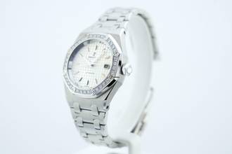 Thumbnail von Audemars Piguet Royal Oak Lady Diamond Bezel - 24 Months Warranty 77321ST.ZZ.1230ST.01 2009