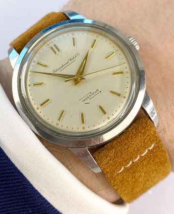  IWC Vintage Ingenieur Automatic Automatik Cal 853 ref 666 CREAM DIAL 666 