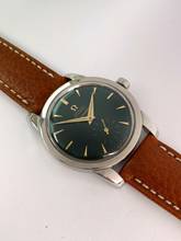 Thumbnail von Omega Seamaster Automatic Automatik Vintage Custom Green Dial Bumper Serviced 2766 2766