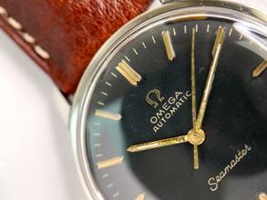 Thumbnail von Omega Seamaster Serviced Seamaster Automatic Automatik Vintage Black Restored Dial 165001 165001