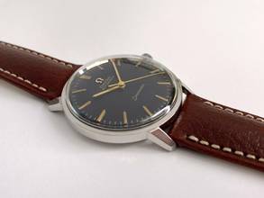 Thumbnail von Omega Seamaster Serviced Seamaster Automatic Automatik Vintage Black Restored Dial 165001 165001