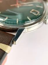 Thumbnail von Omega Seamaster Serviced Seamaster Automatic Automatik Vintage Custom Green Dial 166002 166002
