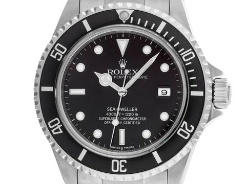  Rolex Sea-Dweller 4000 Ref.16600 2001 Full Set wie Neu Vintage Sea-Dweller Flat 4 
