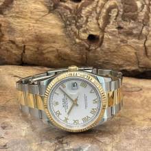 Thumbnail von Rolex Datejust 36 Datejust 36 White Roman - FULLSET 2022 LC100 - Ref. 126233