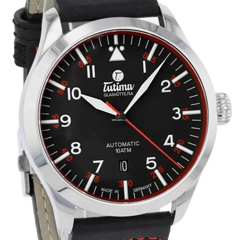 Tutima Flieger Automatic 6105-01 NEW FULL SET