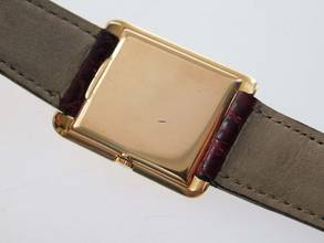Thumbnail von Vacheron Constantin Tank Ultra Thin 18 Karat Rotgold RARE Kaliber 1003 Handaufzug 4,5mm flach unpolished original condition Rare