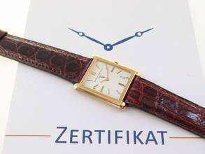 Thumbnail von Vacheron Constantin Tank Ultra Thin 18 Karat Rotgold RARE Kaliber 1003 Handaufzug 4,5mm flach unpolished original condition Rare