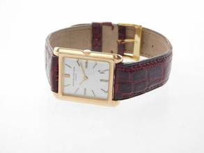 Thumbnail von Vacheron Constantin Tank Ultra Thin 18 Karat Rotgold RARE Kaliber 1003 Handaufzug 4,5mm flach unpolished original condition Rare