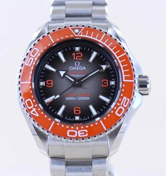  Omega Seamaster Ultra Deep 6000M Planet Ocean Ultra Deep O‑MEGASTEEL 45,5mm 6000 Meter Diver B+P 