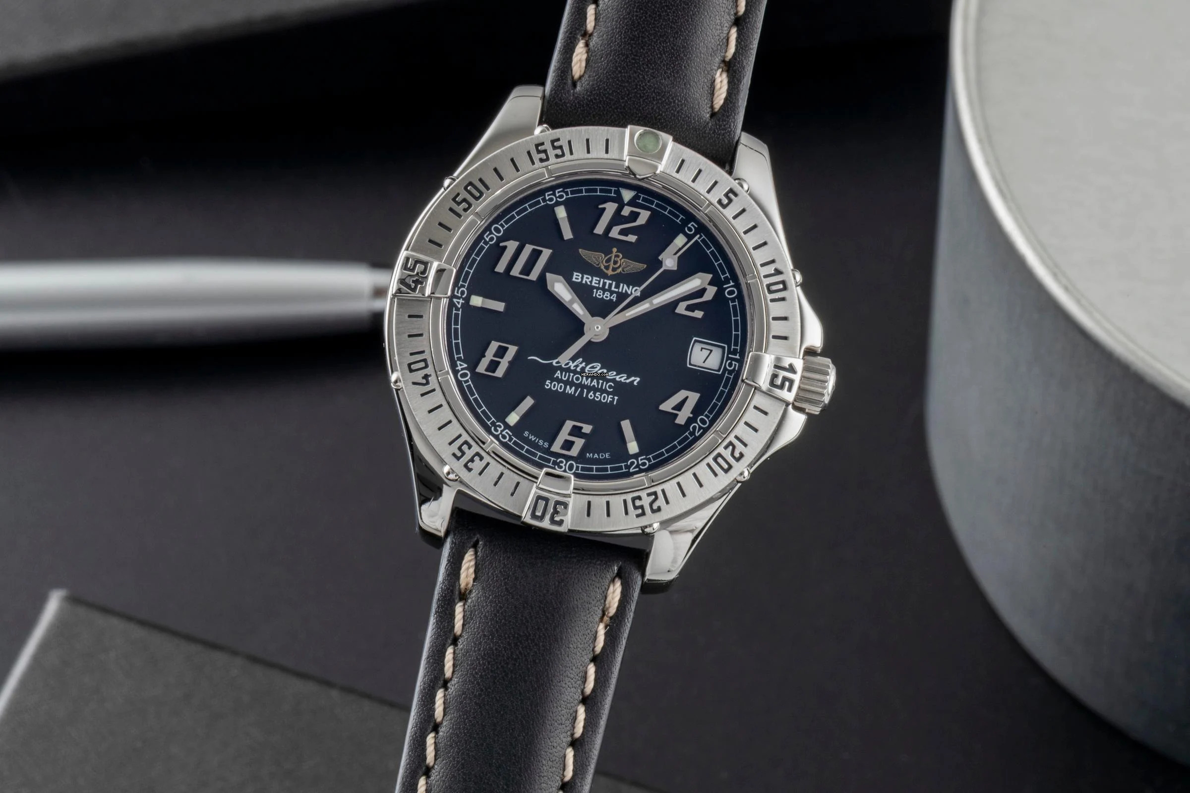 Breitling Colt Automatic Chronometer 500M Edelstahl Automatik Herrenuhr Ref. A17350