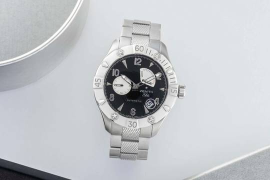  Zenith Defy Stahl Automatik Herrenuhr Ref 03.0516.685/21.M516 Box & Papiere 2008 