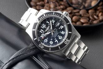 Thumbnail von Breitling Superocean II 44 Black Automatik Stahl Ref. A17392D7/BD68 B&P 2020