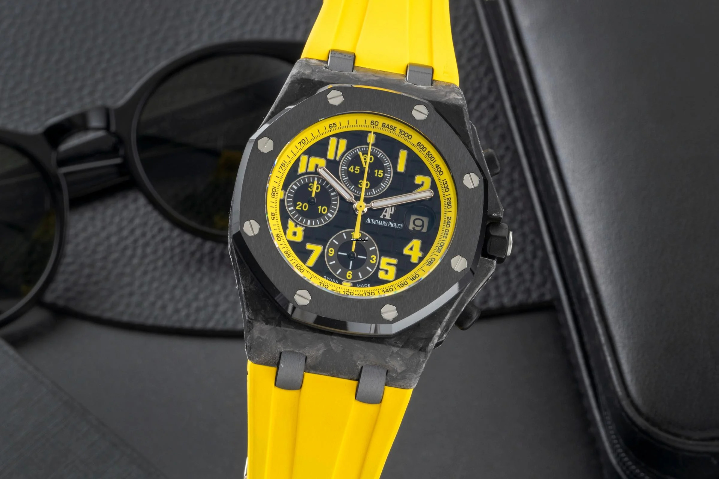 Audemars Piguet Royal Oak Bumble Bee Chronograph Carbon Ref. 26176FO