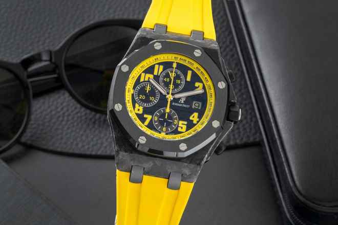  Audemars Piguet Royal Oak Bumble Bee Chronograph Carbon Ref. 26176FO 