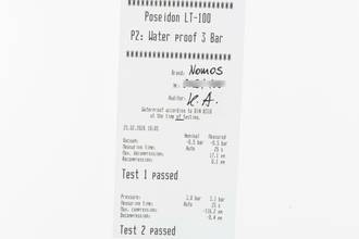 Thumbnail von NOMOS Tangente Stahl Handaufzug Herrenuhr Lävograph Limited Box & Papiere 2005