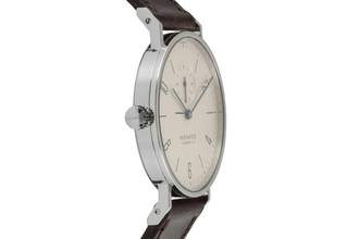 Thumbnail von NOMOS Tangente Stahl Handaufzug Herrenuhr Lävograph Limited Box & Papiere 2005