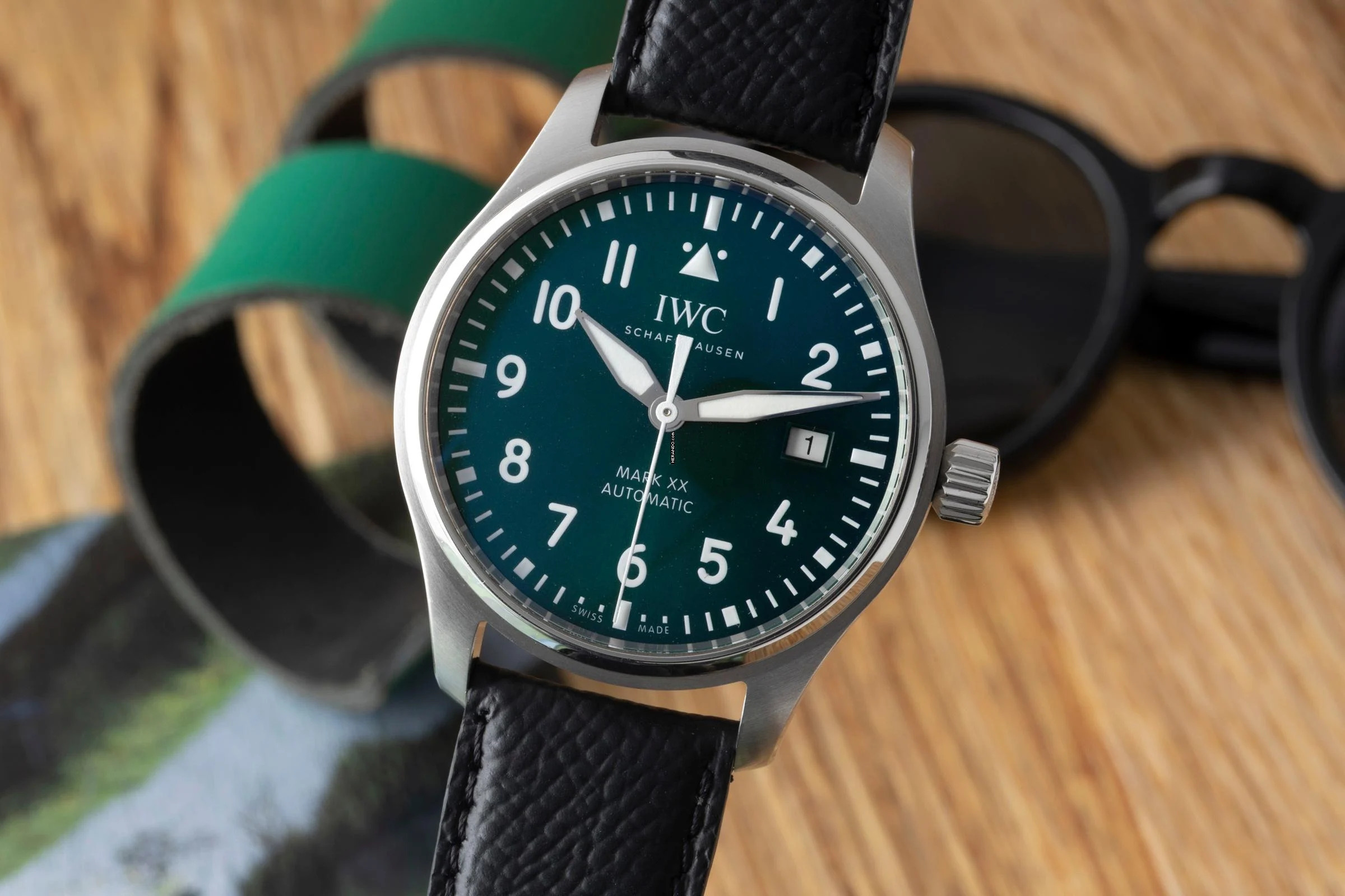 IWC Fliegeruhr Mark XX Stahl Automatik Herrenuhr Ref IW328205 Box & Papiere 2024