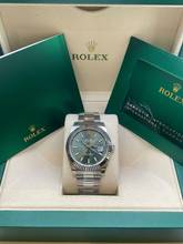 Thumbnail von Rolex Datejust 41 Green Dial FULL SET BOX+PAPERS LIKE NEW 2023 Lc AT first buying receipt