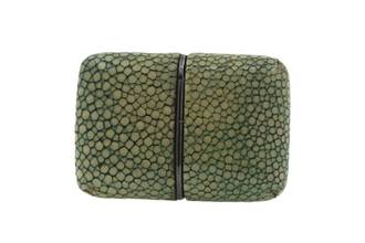 Thumbnail von Movado Ermeto 925 Sterling Silver Shagreen Purse Watch