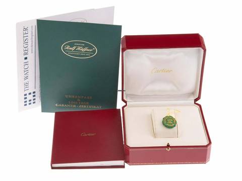  Cartier Pasha Ref.2113 2006 Box&Beschreibung wie Neu Vintage Pasha Chronograph Glasboden 