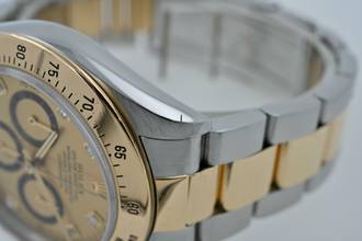 Thumbnail von Rolex Daytona Cosmograph Zenith 18k gold steel Gold Diamond Dial 16523