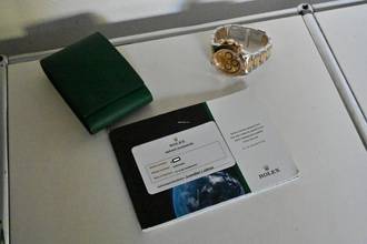 Thumbnail von Rolex Daytona Cosmograph Zenith 18k gold steel Gold Diamond Dial 16523