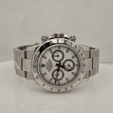 Thumbnail von Rolex Daytona Full Steel White Dial 40mm Automático Completo