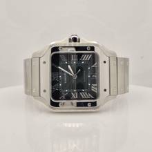 Thumbnail von Cartier Santos Large Green Dial 2 Pulseiras 40mm Automático Completo