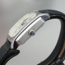 Thumbnail von Glashütte Original Senator Karrée 1845 Moonphase Auf/Ab - Reserche-De March Stahl/Leder B&P TOP