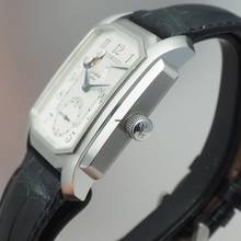 Thumbnail von Glashütte Original Senator Karrée 1845 Moonphase Auf/Ab - Reserche-De March Stahl/Leder B&P TOP