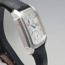 Thumbnail von Glashütte Original Senator Karrée 1845 Moonphase Auf/Ab - Reserche-De March Stahl/Leder B&P TOP