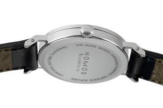 Thumbnail von NOMOS Tangente Tankwart - Wempe 100 limited Stahl Handaufzug Box & Papiere 2005