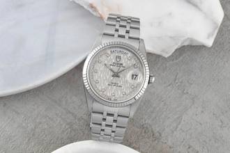 Thumbnail von Tudor Prince Date Day Automatik Edelstahl / Weissgold Diamonds Ref. 76214