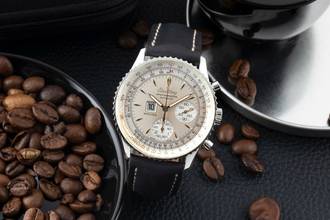 Thumbnail von Breitling Montbrillant Spatiographe Navitimer Automatik Stahl Herren A36030.1
