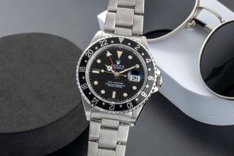 Thumbnail von Rolex GMT-Master Oyster Edelstahl Automatik Herrenuhr Ref. 16700 N-Serie