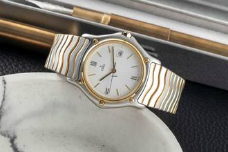 Thumbnail von Ebel Classic Wave Stahl / Gold Quarz Medium Size Ref. 183909 Klassiker B&P 1993