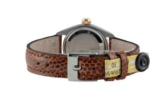 Thumbnail von Rolex Lady-Datejust Stahl / Gold Wood Dial Automatik Ref 6917 Vintage Klassiker