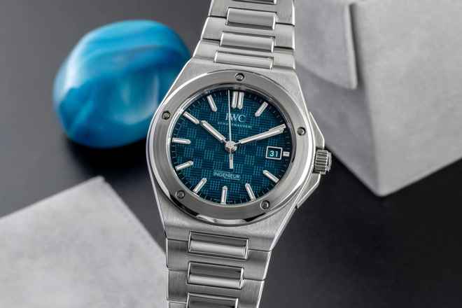  IWC Ingenieur Automatic 40 Aqua Blue Stahl Automatik Ref. IW328903 Box & Papiere 2024 
