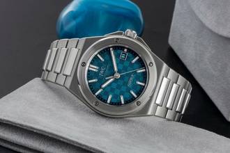 Thumbnail von IWC Ingenieur Automatic 40 Aqua Blue Stahl Automatik Ref. IW328903 Box & Papiere 2024