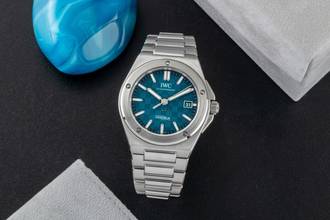Thumbnail von IWC Ingenieur Automatic 40 Aqua Blue Stahl Automatik Ref. IW328903 Box & Papiere 2024