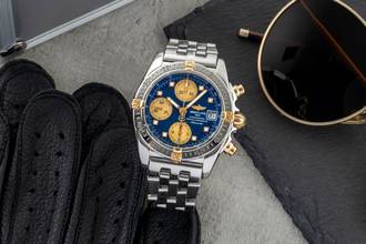 Thumbnail von Breitling Chrono Cockpit Chronograph Stahl / Gold Automatik Ref. B13357 B&P 2005