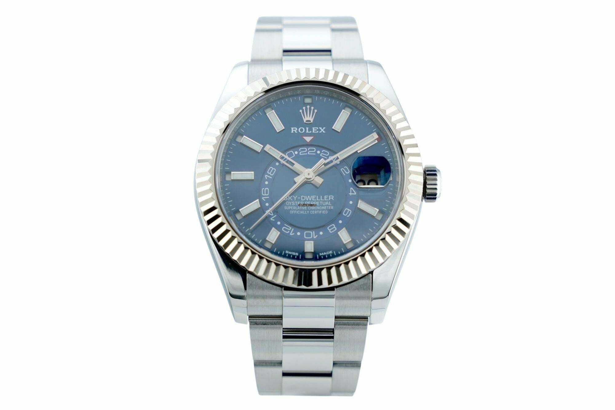 Rolex Sky-Dweller Oyster Blue Dial - 326934 2018