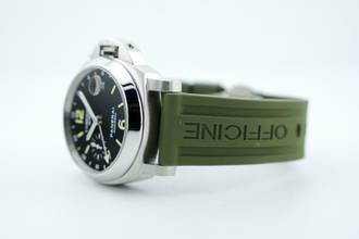Thumbnail von Panerai Luminor GMT Automatic 40mm - With Box And Papers - PAM00244 2013