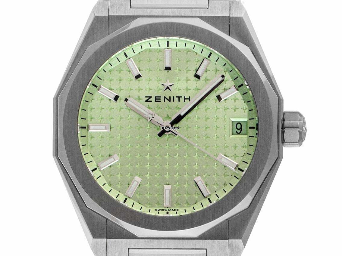 Zenith Defy Skyline Ref.03.9400.670/61.I001 2026 Full Set Ungetragen Defy Skyline Green Dial