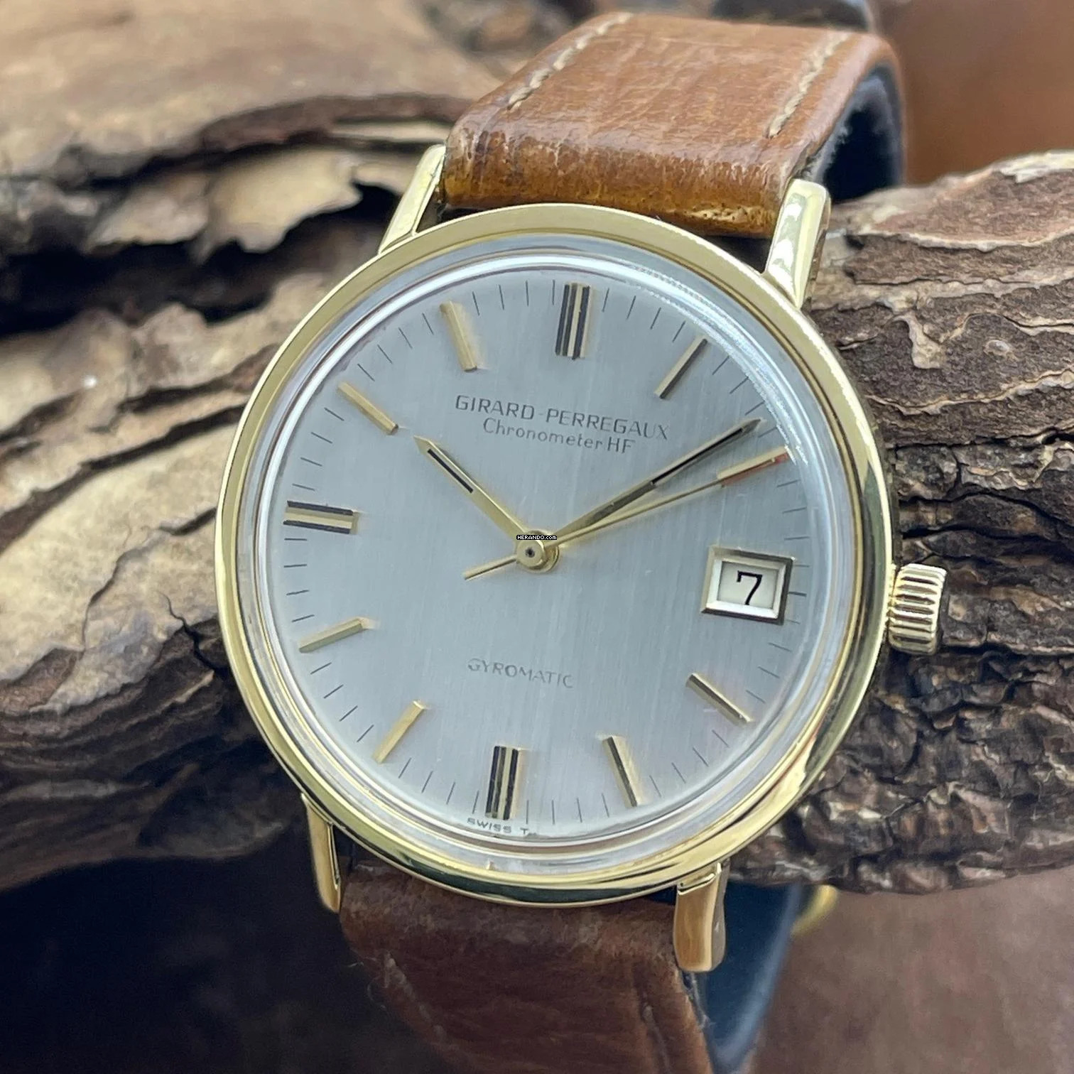 Girard Perregaux Gyromatic HF - 750er Gelbgold